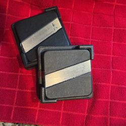 Wine / Beverages Leather Coaster,  2 Set Of 4 Pack $80 