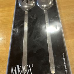Mikasa Stainless Steel Salad Serving Set