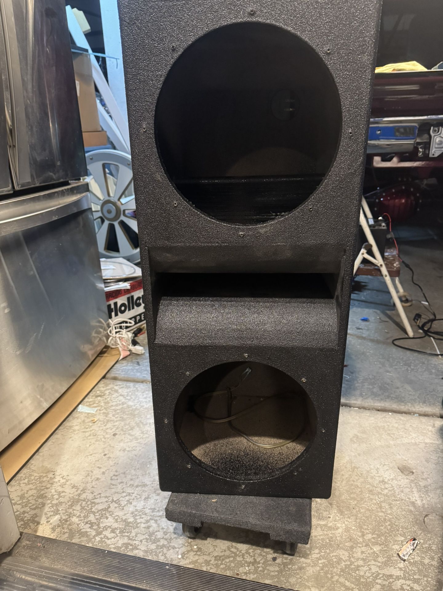 Q Bomb Ported Dual 12 In Subwoofer Box
