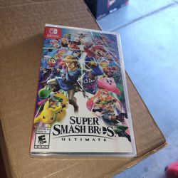 NINTENDO SWITCH SUPER SMASH BROS ULTIMATE BRAND NEW FACTORY SEALED 