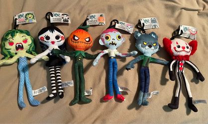 Blind Bag plush keychains-Limbz Adorably Eerie Poseable Plush