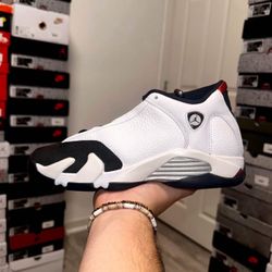 Jordan 14 Retro “Black Toe” (GS) Sizes 4Y / 4.5Y / 5Y / 5.5Y / 6Y / 6.5Y / 7Y IN HAND BRAND NEW