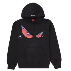 Supreme Eyes Hoodie. Comes With Bag 