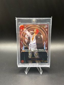 SHANKS OP09-004 (SP) (Gold) Carrying On His Will Foil One Piece TCG English 🔥