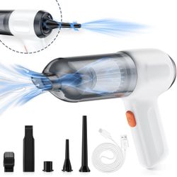 Fanisic Mini Vacuum, Cordless Handheld Car Vacuum Cleaner Rechargeable