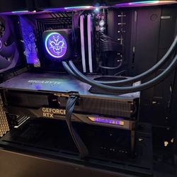 High end gaming pc, 4090, i9 13900k, 64gb ddr5 ram