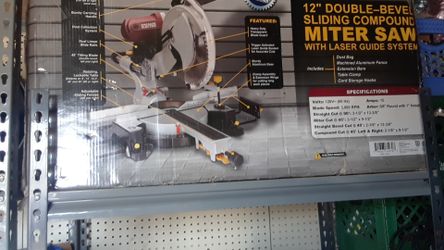 Chichago ELECTRIC 12'Double-Bevel Miter Saw