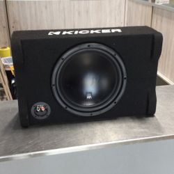 Triton 12” Subwoofer In Kicker Box