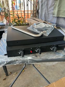 3-Burner Outdoor Propane Griddle