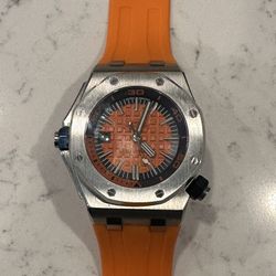 Audemars Piguet Royal Oak Offshore Diver Steel Orange Dial 42mm 