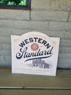 Metal Beer sign