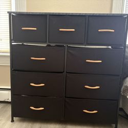 Faux Marble Top Dresser