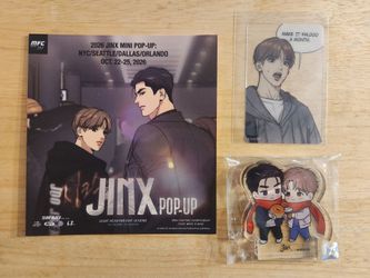 JINX Manhwa Pop-Up Event Merchandise Set w/US Exclusive Acrylic