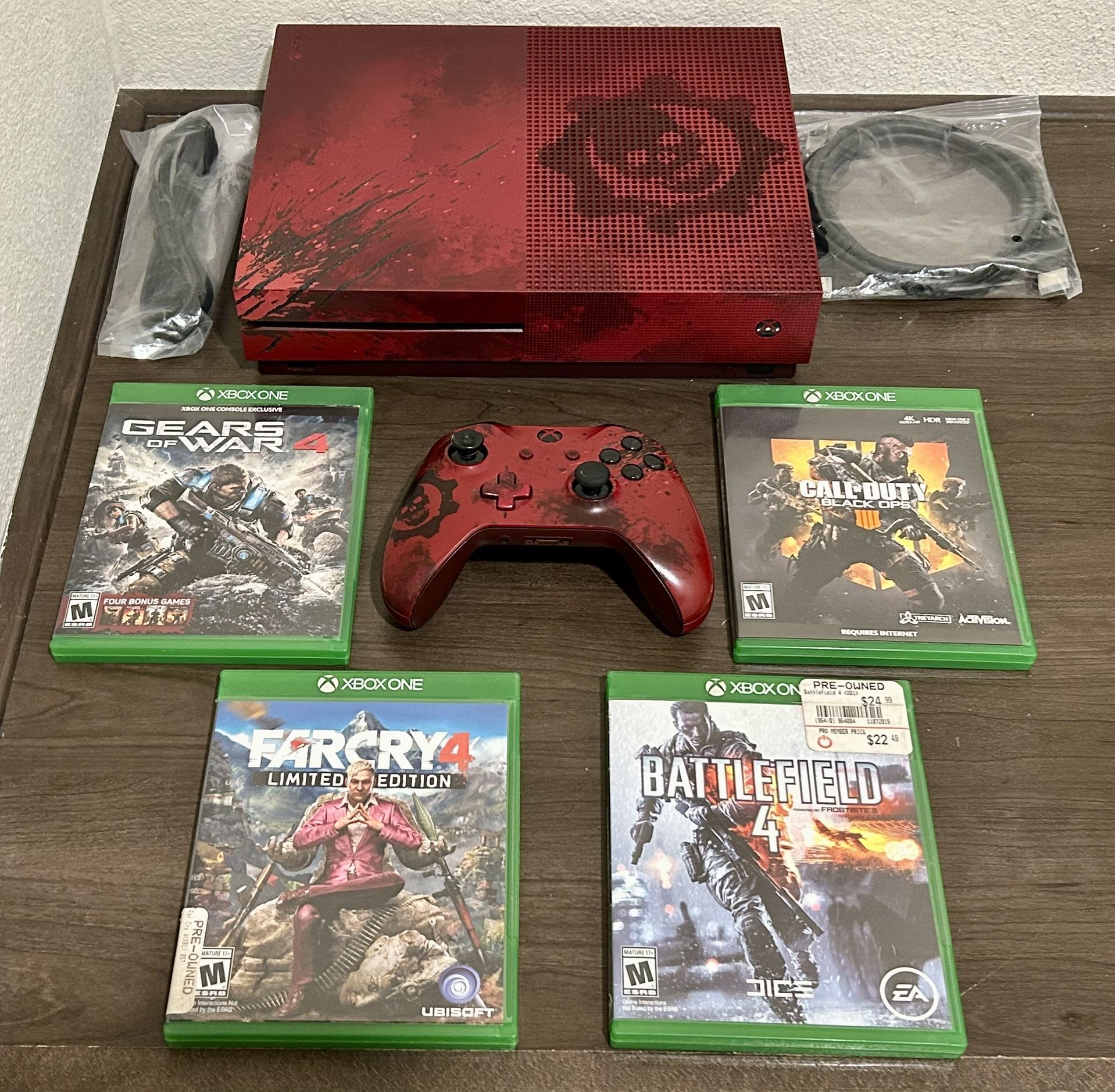 Limited Edition 2TB Gears of War 4 Xbox One S