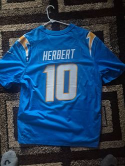 JUSTIN HERBERT AND PHILIP RIVERS NIKE JERSEY ONLY WORN 3 TIMES PRETTY MUCH NEW TAKE BOTH FOR $75 IN VERY GOOD CONDITION xl