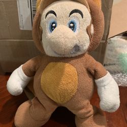 Super Mario 3D Land Tanooki 9” Tall Missing Mustache