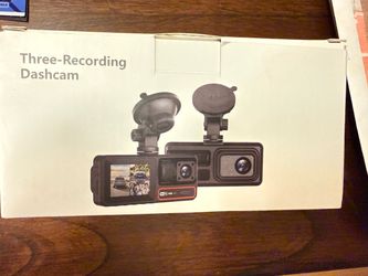 Three-Recording Dashcam with WiFi HD