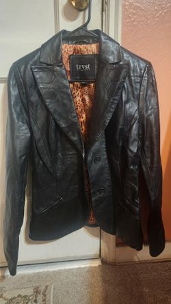 Vintage XS leather jacket