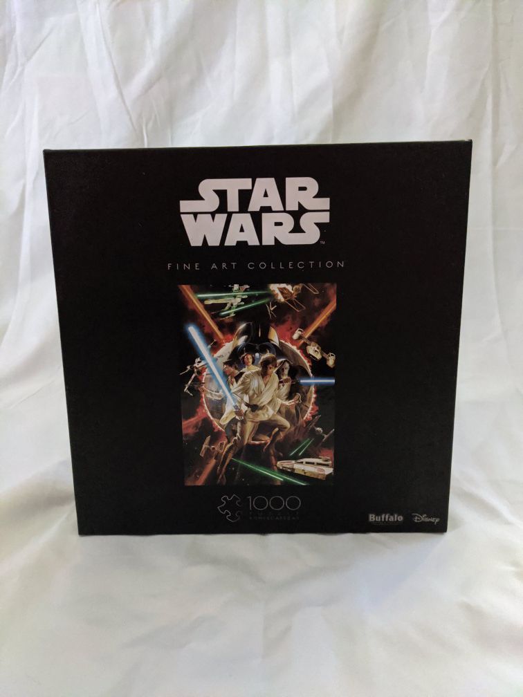 1000pc Star Wars Fine Art Collection puzzle from Buffalo Games