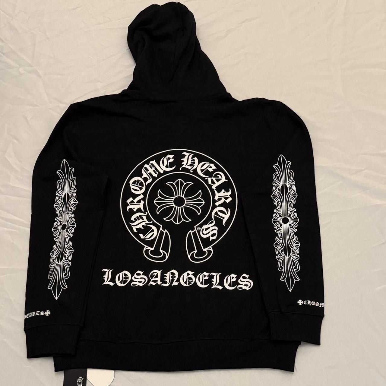 Chrome Hearts Men's Black Hoodie(98101)11