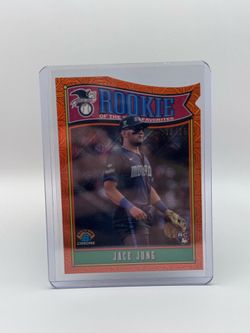 2025 Bowman Chrome Jace Jung RC Orange MOJO Refractor/25