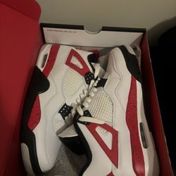 Jordan 4 red cement 