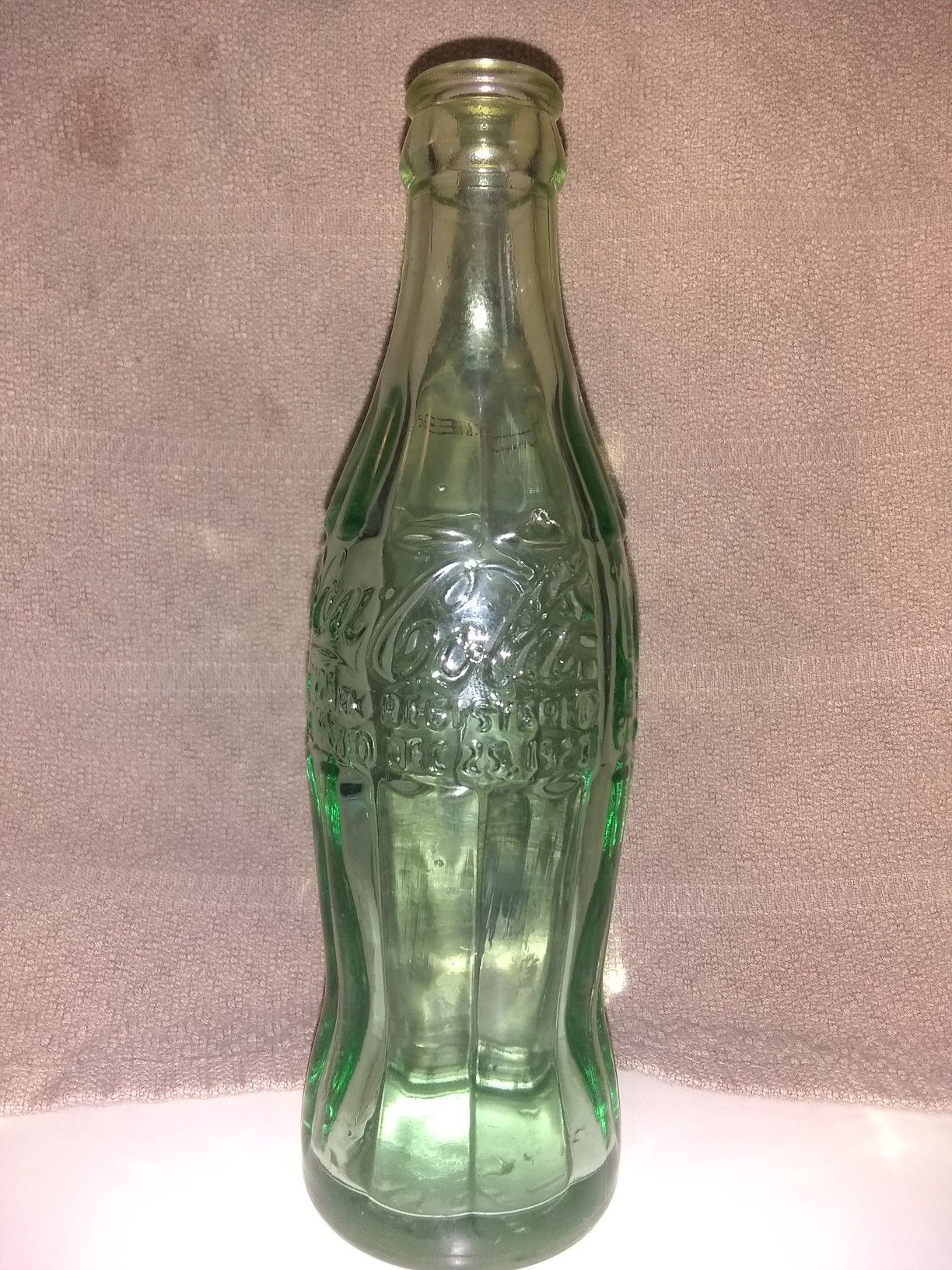 Antique reproduction Christmas Coca-Cola bottles circa 1980