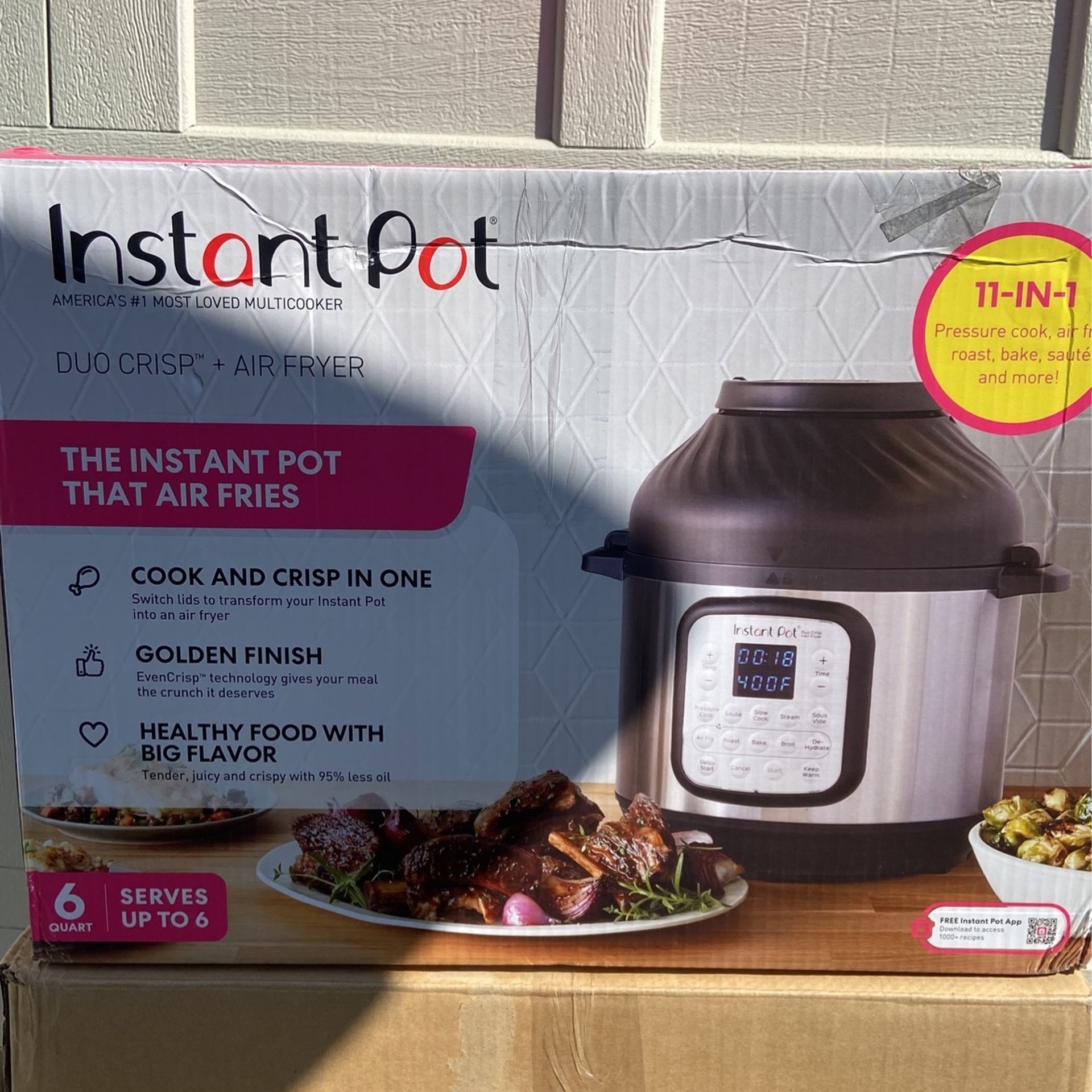 Instant Pot Duo Crisp & Air Fryer