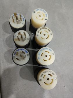 30 amp 120/208 volt connectors