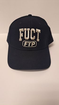 FTP x FUCT Academy 6 Panel SnapBack Hat Black Brand New $70
