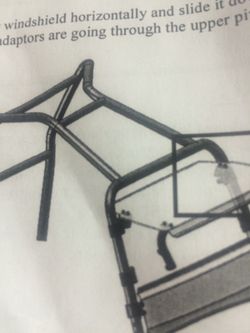 Kolpin Polaris ranger razer full tilt windshield