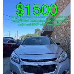 2015 Chevy Malibu No Credit Application 
