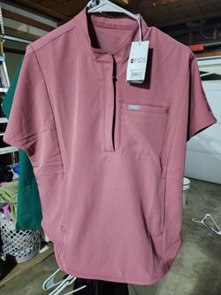 Montex Relaxed Scrub Top FIGS