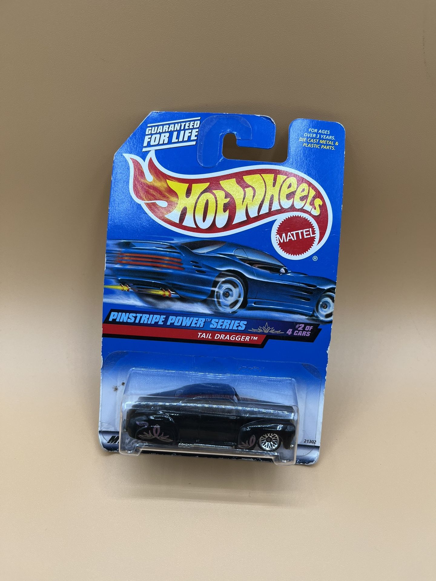 Hot Wheels Tail Dragger From The Pinstripe Power Series Car#2/4 1998