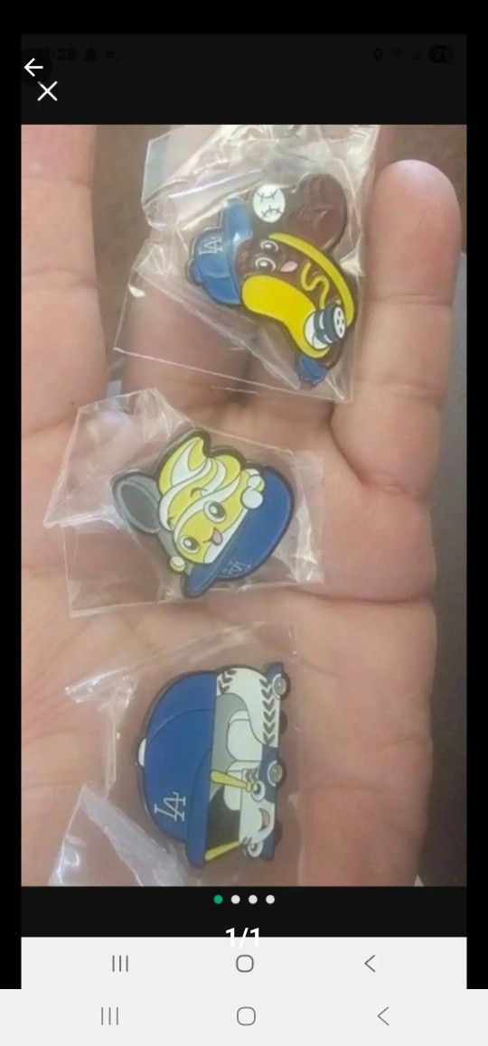 Dodgers Pins New Asking $5 Each 