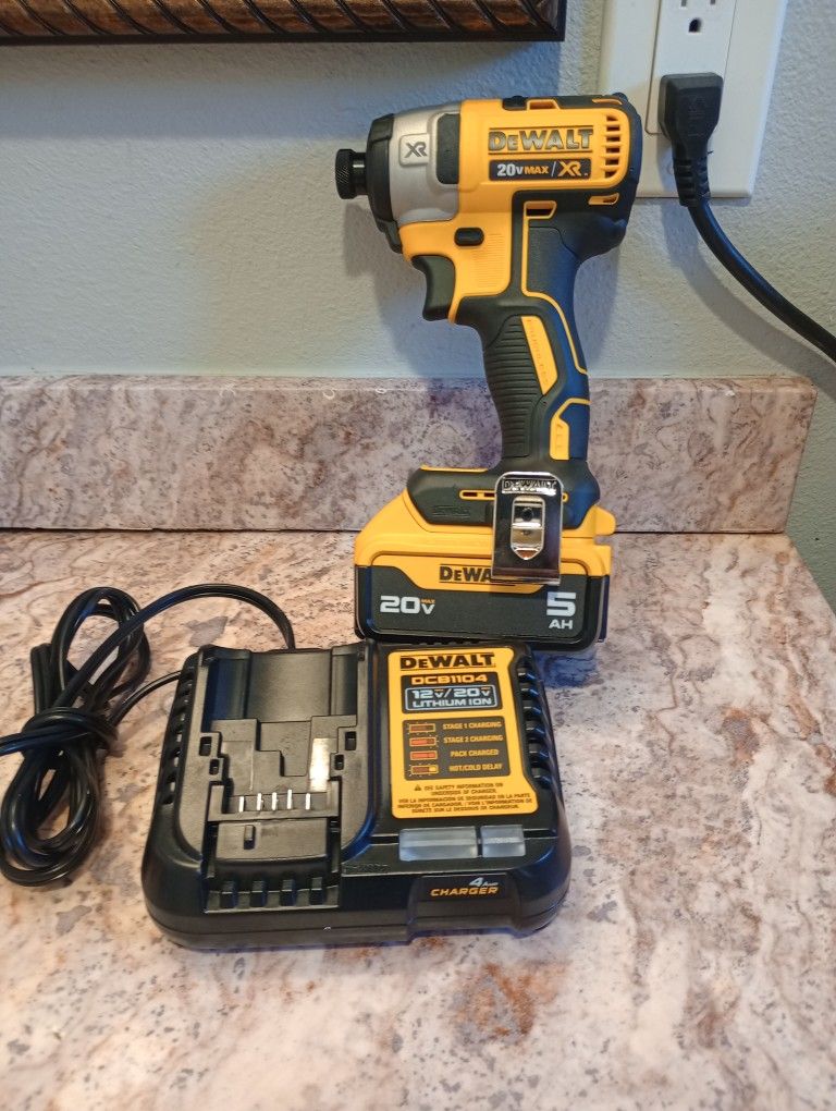 Dewhalt XR impact with new battery and charger