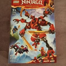 Lego: Ninjago Dragons Rising Set #71812 Kai's Ninja Climber Mech, 623 Pcs  