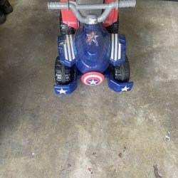 Captain America Battery Scooter 