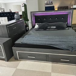 [OM] 🟪 Only $45 initial then take it home 🏡 Brand New  Lodanna Bedroom Set