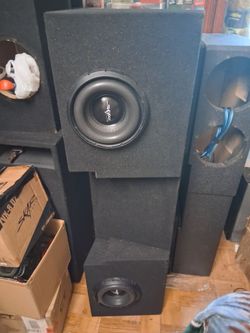 8"  Skar Audio EVL-8D2 🔊 🔊🐦