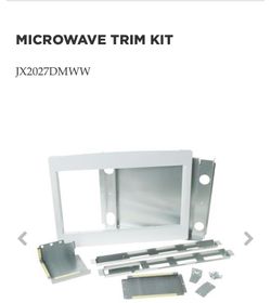 New microwave trim kit 27”