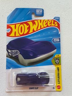 🔥 Factory Error! Hot Wheels Experimotors Coupe Clip Purple 🔥