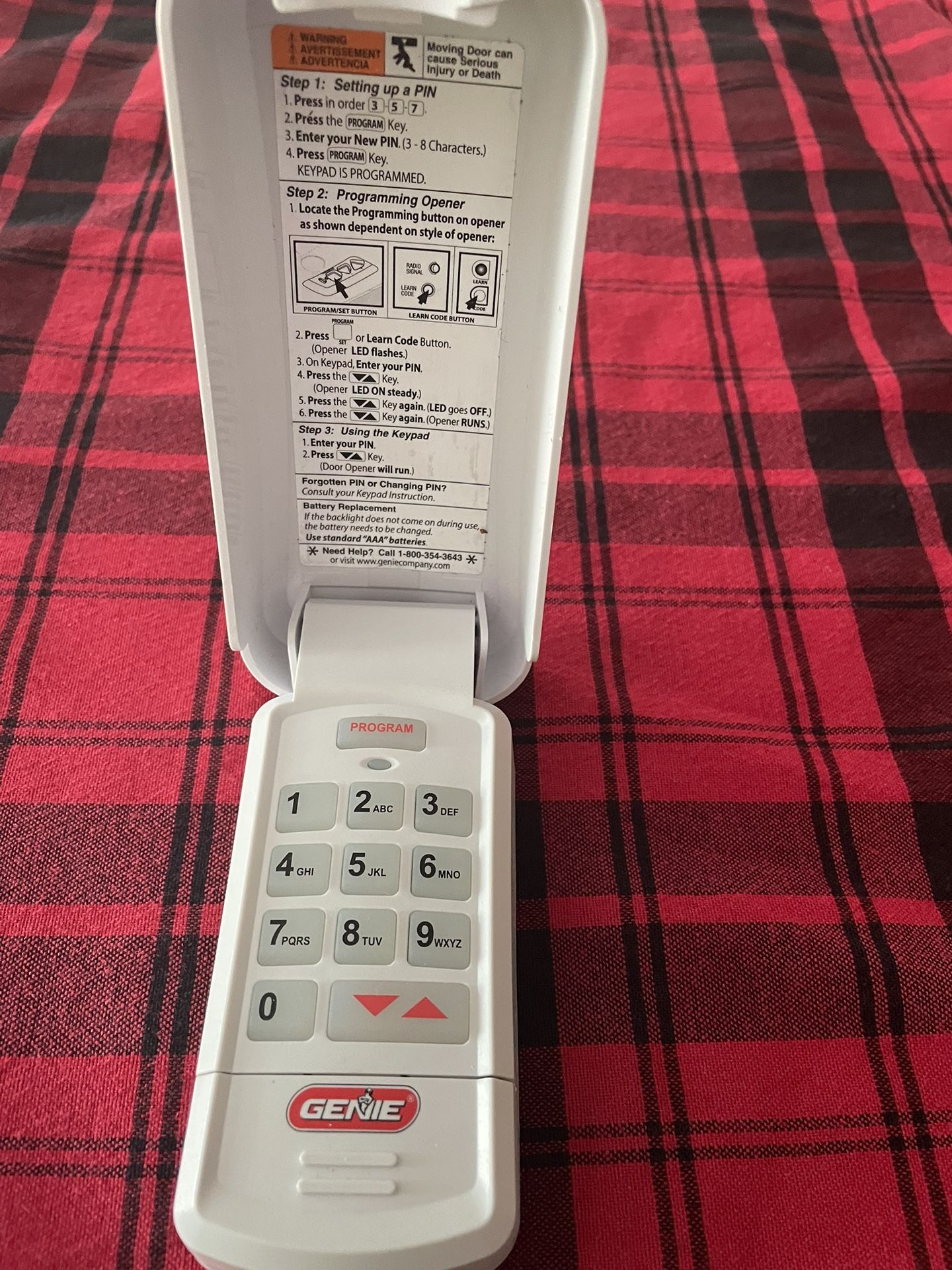 Genie Keyless 