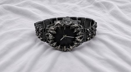Men Goth Spike Watch