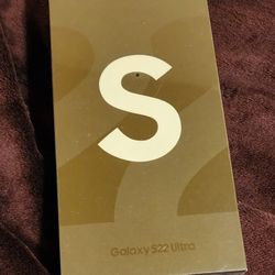 Samsung Galaxy S22 Ultra, New, Factory Unlocked And Sealed