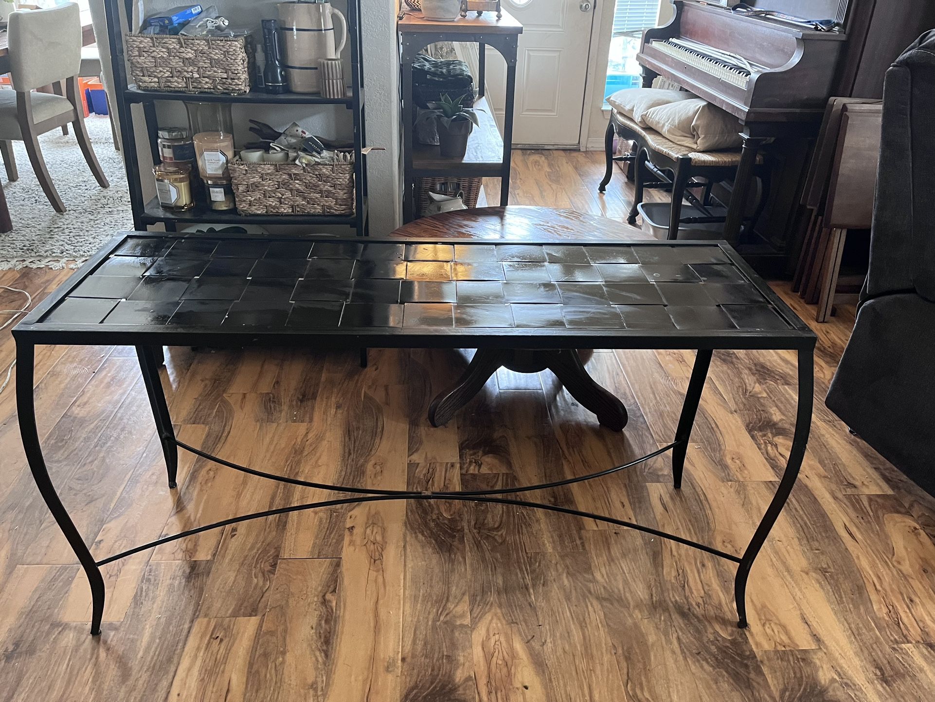Metal Console Table