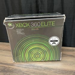 Xbox 360 Elite Complete In Box Bundle