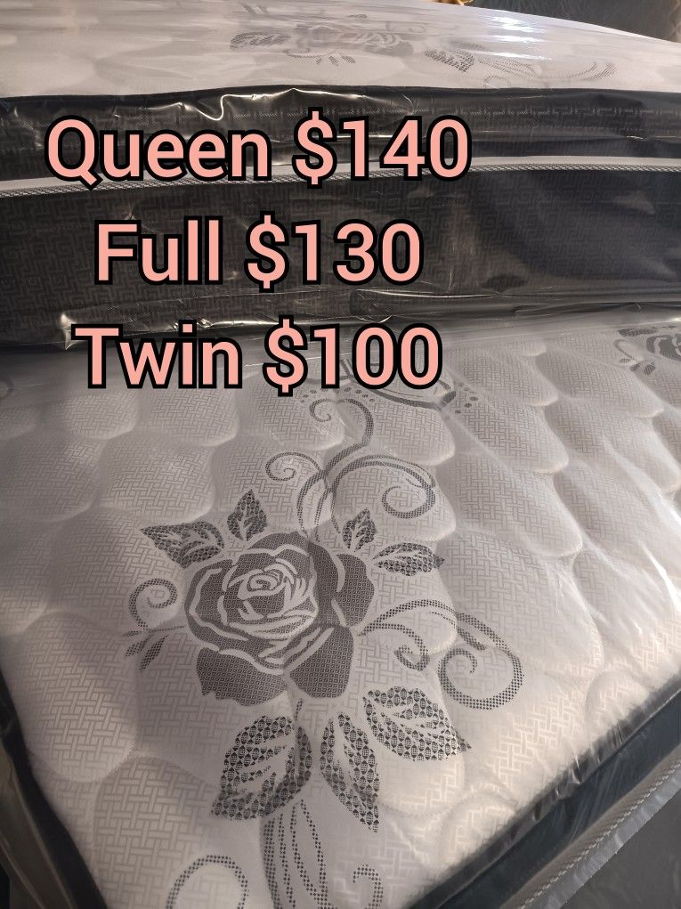 Queen Pillow Top New