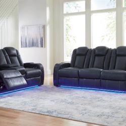 Ashley Fyne-Dyme Sofa & Loveseat Set – Excellent Condition – $800