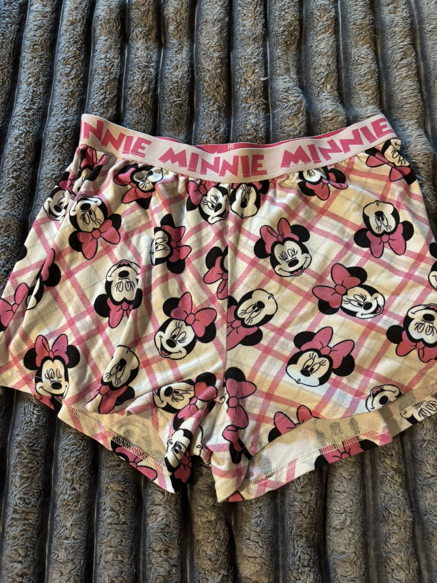 Minnie Mouse Pajama Shorts - Medium
